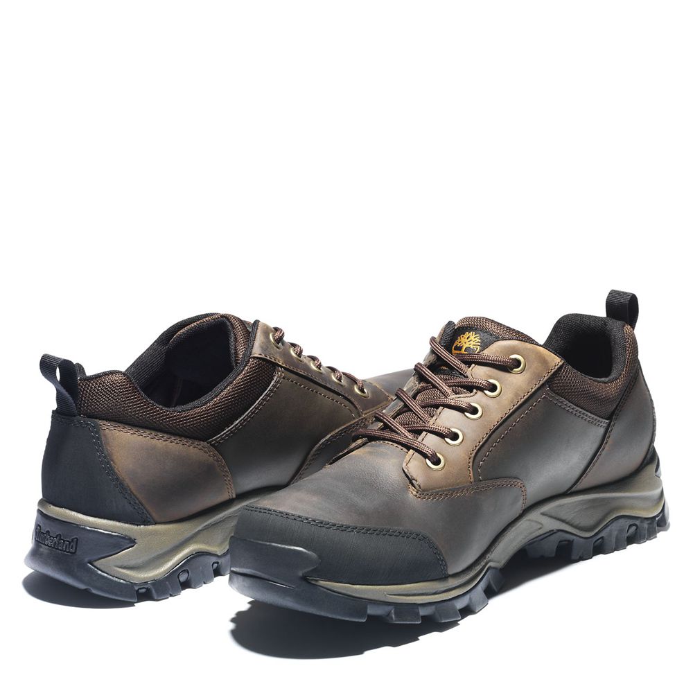 Timberland Mens Hiking Shoes Keele Ridge Waterproof - Brown - India SQ9532817